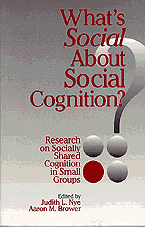 What's Social about Social Cognition?