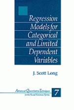 Regression Models for Categorical and Limited Dependent Variables